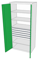 Dílenské skříně DSP 92 1_5x2_1