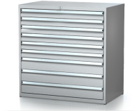 Dílenské zásuvkové skříně 21U - š 1014 x h 600 mm DKP 5427 21U 9