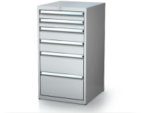Dílenské zásuvkové skříně 21U - š 555 x h 600 mm DKP 2727 21U 6