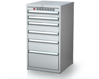 Dílenské zásuvkové skříně 21U - š 555 x h 600 mm DKP 2727 21U 6K EH