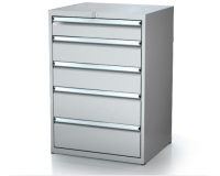 Dílenské zásuvkové skříně 21U - š 710 x h 750 mm DKP 3636 21U 5
