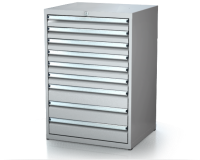 Dílenské zásuvkové skříně 21U - š 710 x h 750 mm DKP 3636 21U 9
