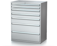 Dílenské zásuvkové skříně 26U - š 1014 x h 600 mm DKP 5427 26U 7