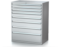 Dílenské zásuvkové skříně 26U - š 1014 x h 600 mm DKP 5427 26U 8