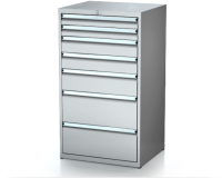 Dílenské zásuvkové skříně 26U - š 710 x h 600 mm DKP 3627 26U 7
