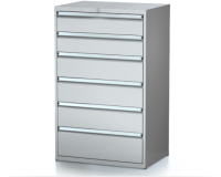 Dílenské zásuvkové skříně 29U - š 860 x h 750 mm DKP 4536 29U 6