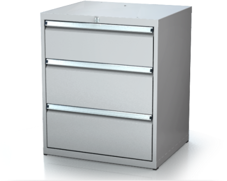 Dílenské zásuvkové skříně 17U - š 710 x h 750 mm DKP 3636 17U 3