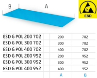 Individuální program pro stoly ALCERA® a ALPEDE® ESD G POL 300 952