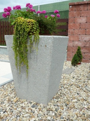 Květináč - beton MM800018