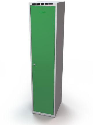 Šatní skříňka Aldop - dvouplášťové dveře, šířka / počet oddělení: 400 mm / 1