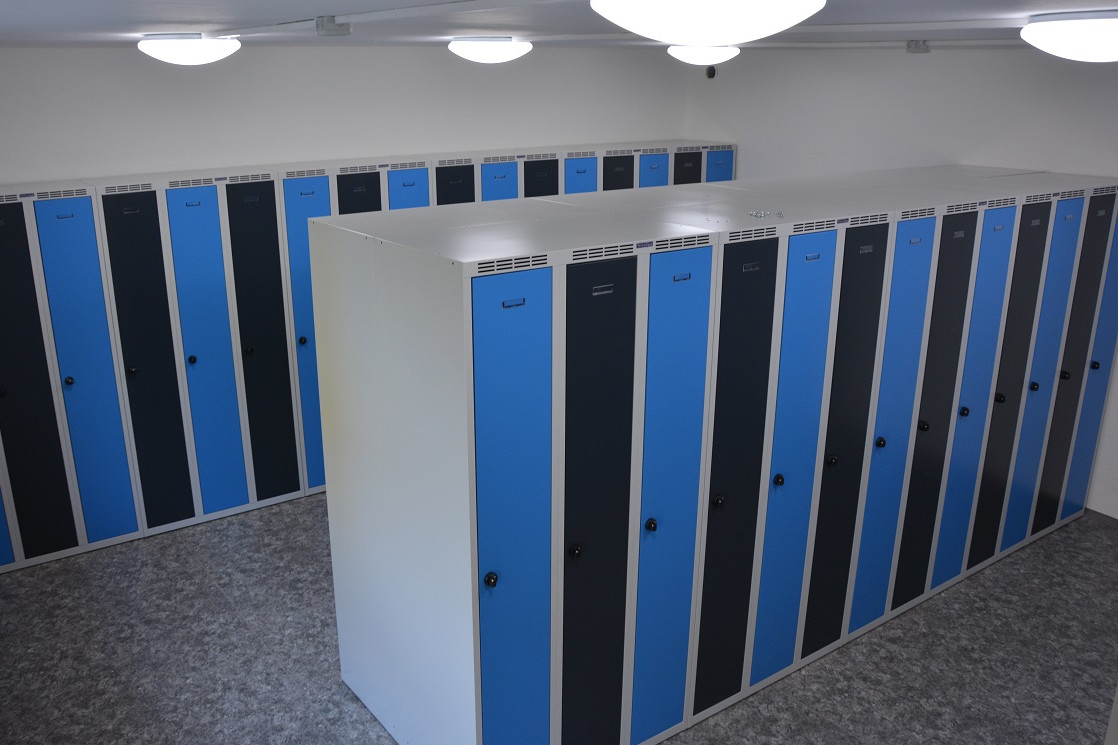 Vybavení šaten TechnoBank